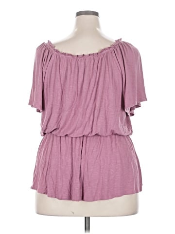 Lane Bryant Short Sleeve Blouse (view 2)
