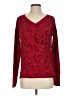 Athleta Paisley Red Pullover Sweater Size XXS - photo 1