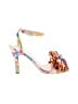 J.Crew Collection Tropical Yellow Sandals Size 8 1/2 - photo 1