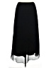 MSK 100% Polyester Solid Black Formal Skirt Size 1X - photo 1