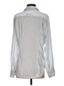 J.Crew Metallic Silver Long Sleeve Blouse Size S - photo 2
