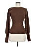 August Sky Brown Pullover Sweater Size M - photo 1