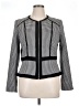 Calvin Klein Houndstooth Black Jacket Size 16 - photo 1
