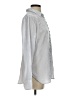 J.Crew Metallic Silver Long Sleeve Blouse Size S - photo 4