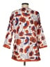Gretchen Scott Designs Orange 3/4 Sleeve Blouse Size M - photo 2