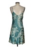 Zara Paisley Teal Cocktail Dress Size S - photo 2