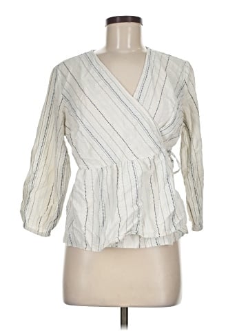 Time and Tru 3/4 Sleeve Blouse (view 1)
