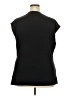 Jones Studio Black Short Sleeve Top Size 3X - photo 2