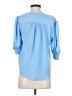 Joie 100% Polyester Blue 3/4 Sleeve Blouse Size XS - photo 2