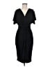 Jennifer Lopez Solid Black Cocktail Dress Size M - photo 1