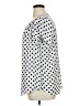 41Hawthorn 100% Polyester Polka Dots White Short Sleeve Blouse Size 1X - photo 5