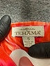 Tehama Print Orange Cocktail Dress Size S - photo 7