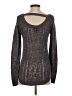 Absolutely Creative Worldwide Metallic Gray Pullover Sweater Size S - photo 2