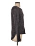 Absolutely Creative Worldwide Metallic Gray Pullover Sweater Size S - photo 4