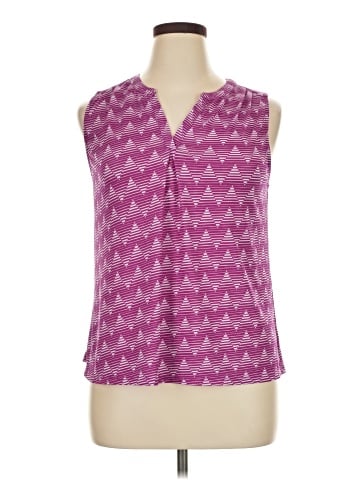 Skies Are Blue Sleeveless Blouse (view 1)