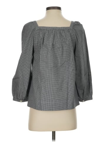 J.Crew Factory Store 3/4 Sleeve Blouse (view 2)