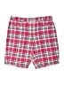 Lands' End 100% Baumwolle Plaid Red Shorts Size 6 - photo 1