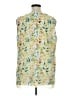 North Style 100% Polyester Green Sleeveless Blouse Size XL - photo 2