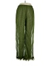Unbranded 100% Polyester Tweed Green Casual Pants Size XL - photo 1