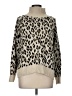 Ann Taylor LOFT Animal Print Tan Pullover Sweater Size M - photo 1