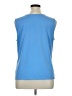 North Style Blue Sleeveless Blouse Size 1X - photo 2