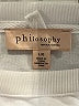 Philosophy Republic Clothing Stars White Pullover Sweater Size L - photo 7