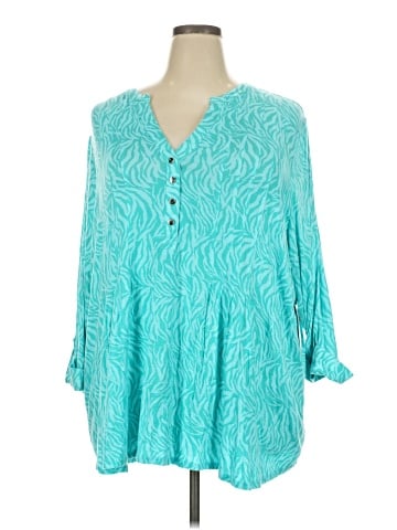 Kim Rogers 3/4 Sleeve Blouse (view 1)