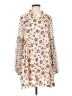 Free People 100% Polyester Tan Casual Dress Size S - photo 1