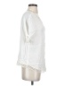 Cato 100% Rayon White Short Sleeve Blouse Size S - photo 4