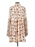 Free People 100% Polyester Tan Casual Dress Size S - photo 2
