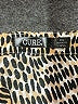 Cure 100% Polyester Animal Print Ivory 3/4 Sleeve Blouse Size 2XL - photo 7