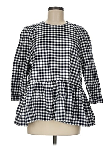 Victoria Beckham for Target 3/4 Sleeve Blouse (view 1)