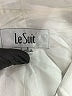Le Suit 100% Polyester White Blazer Size 8 - photo 6