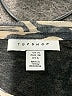 Topshop 100% Polyester Animal Print Silver Casual Dress Size 6 - photo 4