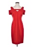 Antonio Melani Solid Red Cocktail Dress Size 4 - photo 1