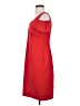 Antonio Melani Solid Red Cocktail Dress Size 4 - photo 5