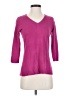 Karen Scott 100% Acrylic Pink Pullover Sweater Size S - photo 1