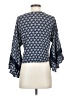Charlotte Russe 100% Rayon Blue Kimono Size S - photo 2