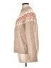 Tommy Hilfiger Chevron-herringbone Tan Turtleneck Sweater Size XL - photo 5