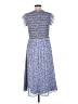 Ann Taylor 100% Polyester Blue Casual Dress Size 8 - photo 2