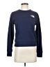 The North Face Solid Blue Sweatshirt Size S - photo 1