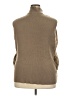 Say What? 100% Polyester Brown Sweater Vest Size 3X - photo 2
