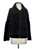 Armani Jeans Solid Black Faux Fur Jacket Size 0 - photo 1
