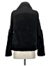 Armani Jeans Solid Black Faux Fur Jacket Size 0 - photo 2