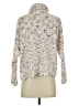 Jessica Simpson 100% Polyester Tweed Ivory Turtleneck Sweater Size XS - photo 2