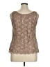 Alex Evenings Brown Sleeveless Blouse Size 1X - photo 2