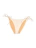 J.Crew Color Block Ivory Swimsuit Bottoms Size M - photo 1