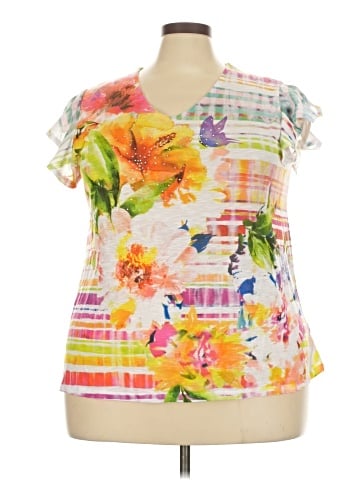 Time and Tru Short Sleeve T-Shirt (view 1)