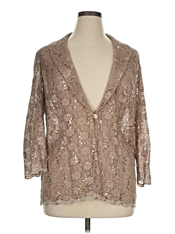 Alex Evenings 3/4 Sleeve Blouse (view 1)