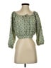 Marine Layer Green 3/4 Sleeve Blouse Size S - photo 1